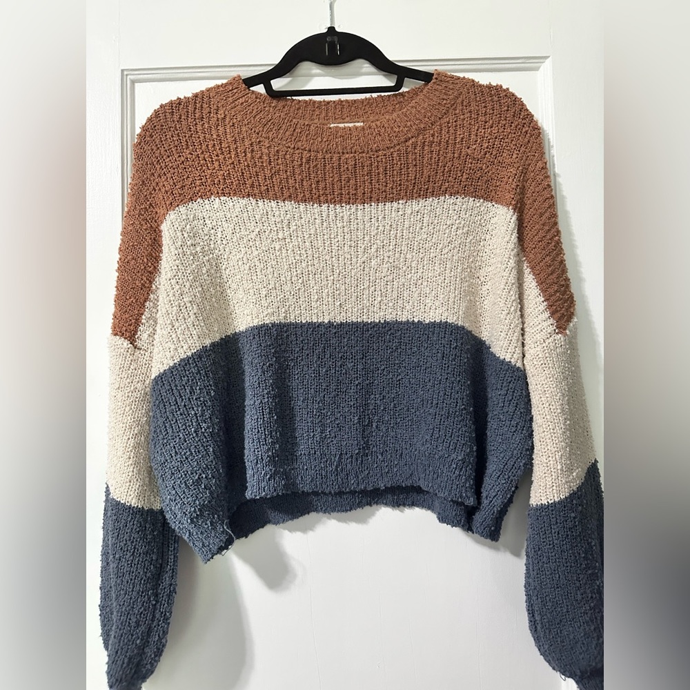 Debut Chunky Soft Cropped Sweater